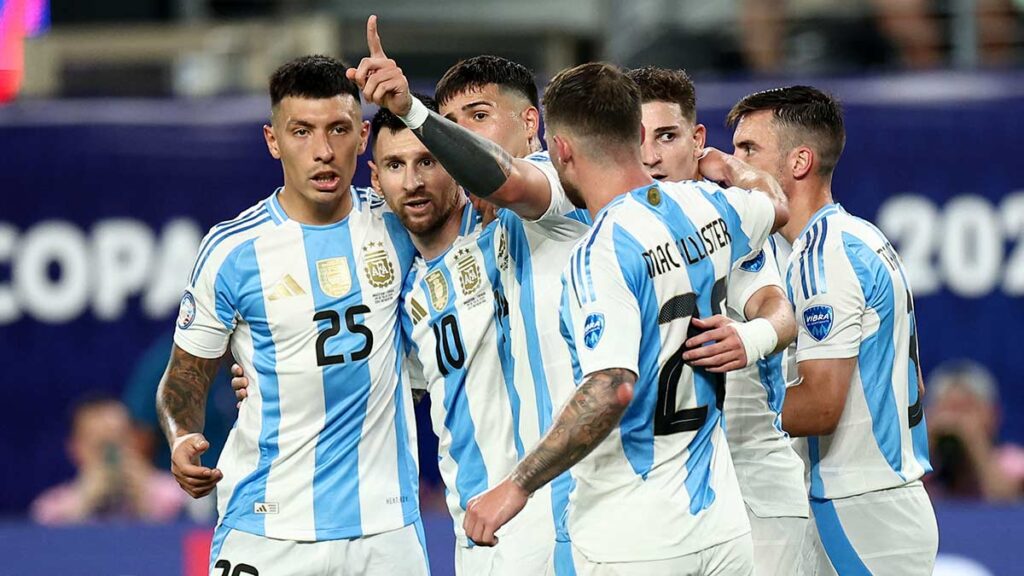 Argentina se mete a la final de la Copa América 2024