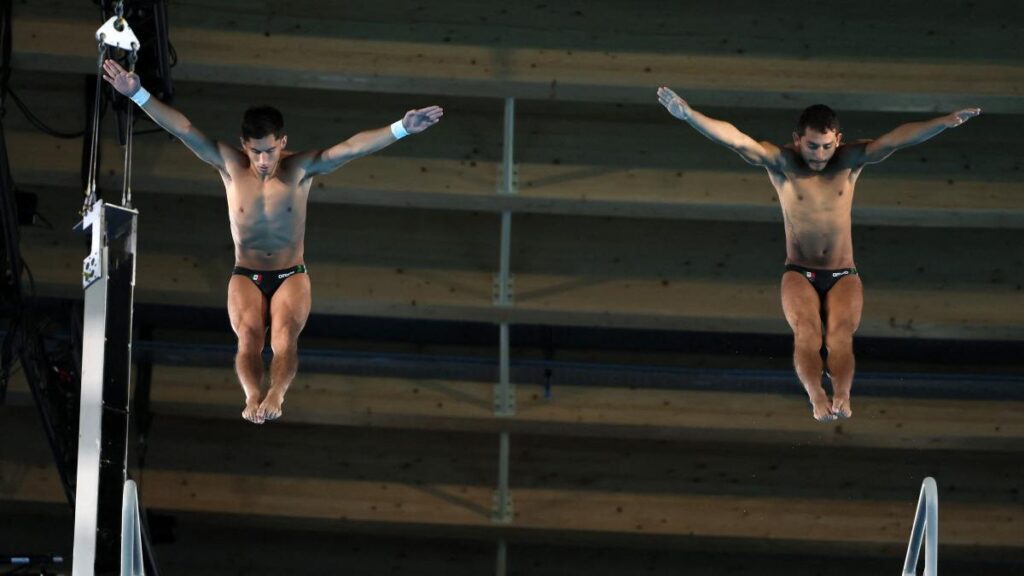 Kevin Berlín y Randal Willars se quedan cerca del podio dentro de los clavados en Paris 2024