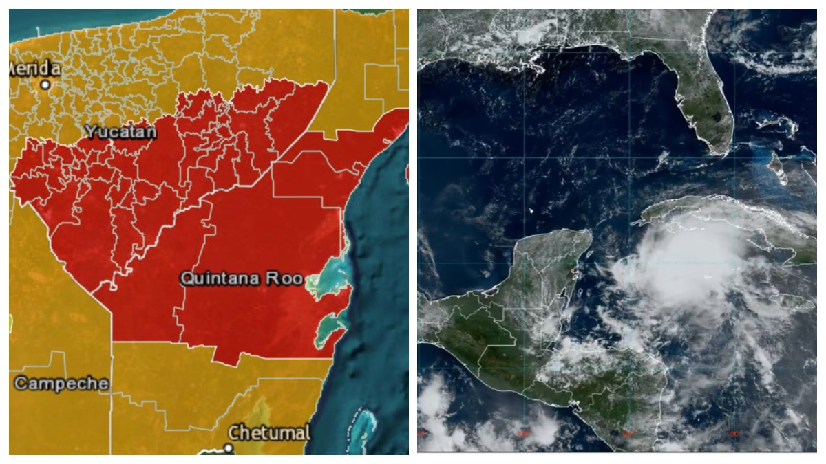 Peligro máximo: activan Alerta Roja en Quintana Roo y Yucatán ante llegada de Beryl en horas  