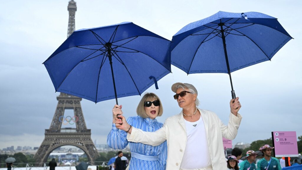 Anna Wintour y Baz Luhrmann