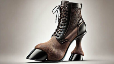 Botas forma de pezuña Alexander McQueen