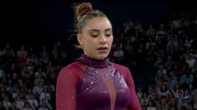 Lamentable lesión de Natalia Escalera en su prueba de gimnasia artística en Paris 2024