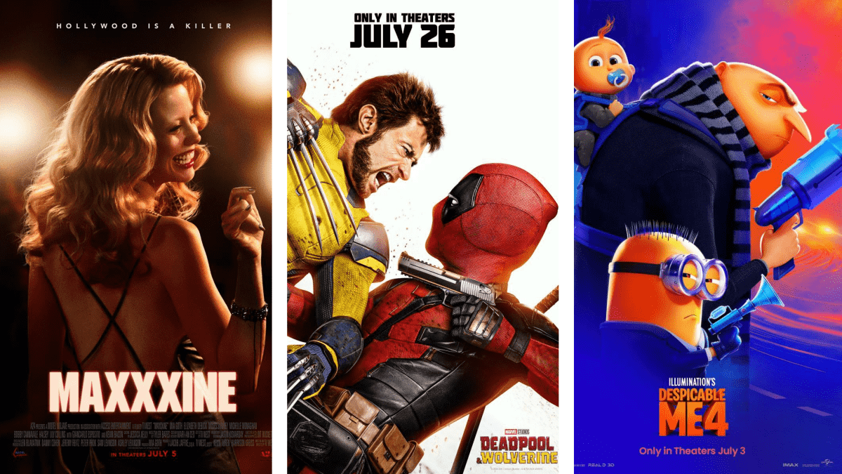 Cartelera de julio 2024: “Deadpool & Wolverine”, MaXXXine” y “Mi Villano Favorito 4”