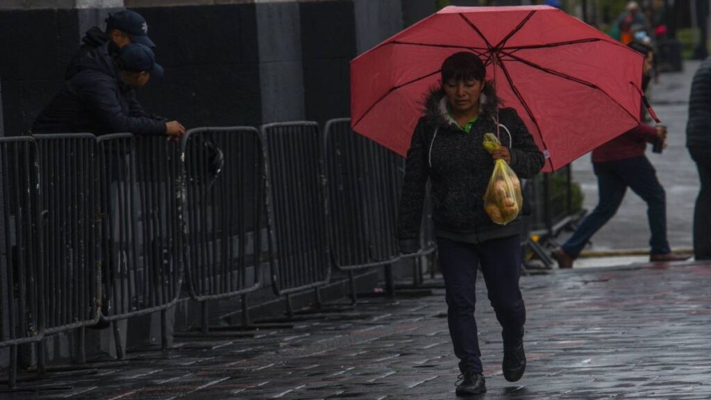 CDMX tendrá clima templado, chubascos y lluvias puntuales fuertes