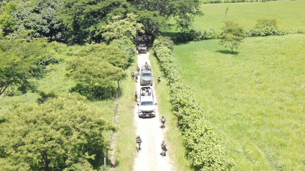 Sedena y Guardia Nacional ingresaron a Chicomuselo, Chiapas