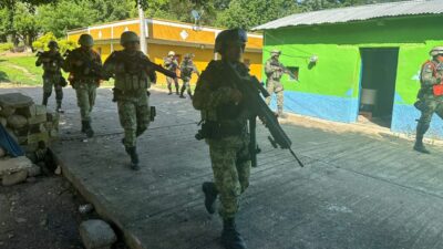 Sedena y Guardia Nacional ingresaron a Chicomuselo, Chiapas