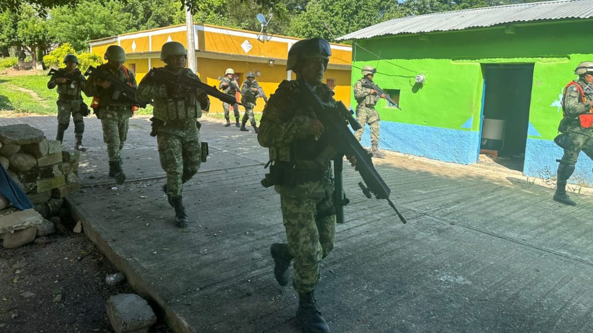 Sedena y Guardia Nacional entran a Chicomuselo, Chiapas