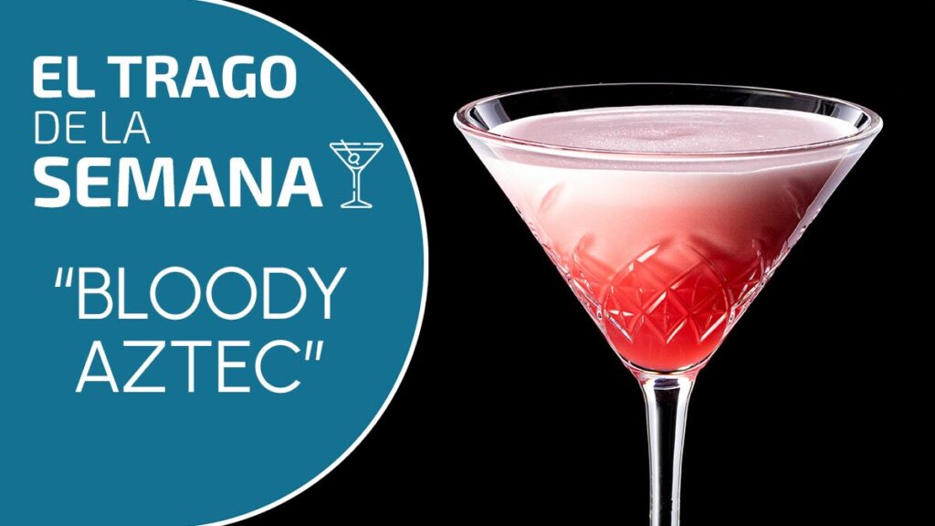 Bloody Aztec, el coctel que combina tequila con chocolate