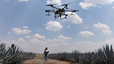 los drones chinos ayudan al campo mexico