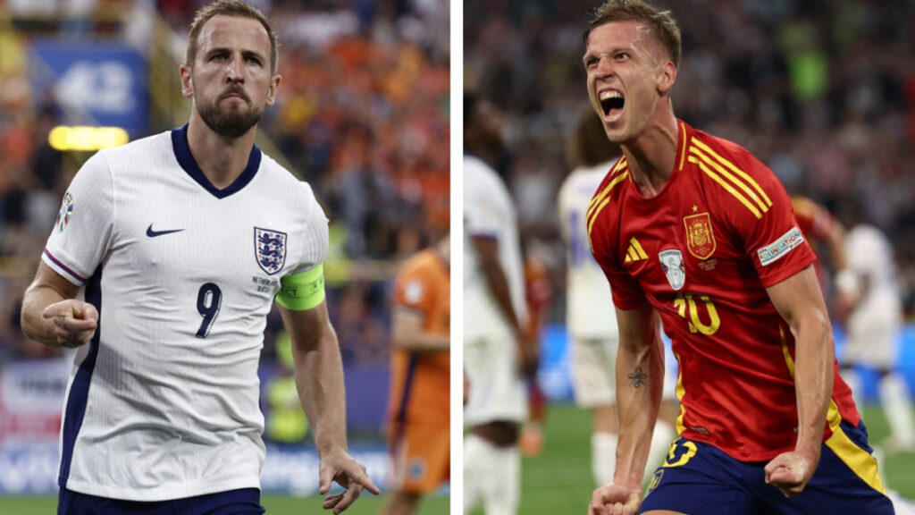 España vs. Inglaterra en la gran final de la Eurocopa 2024