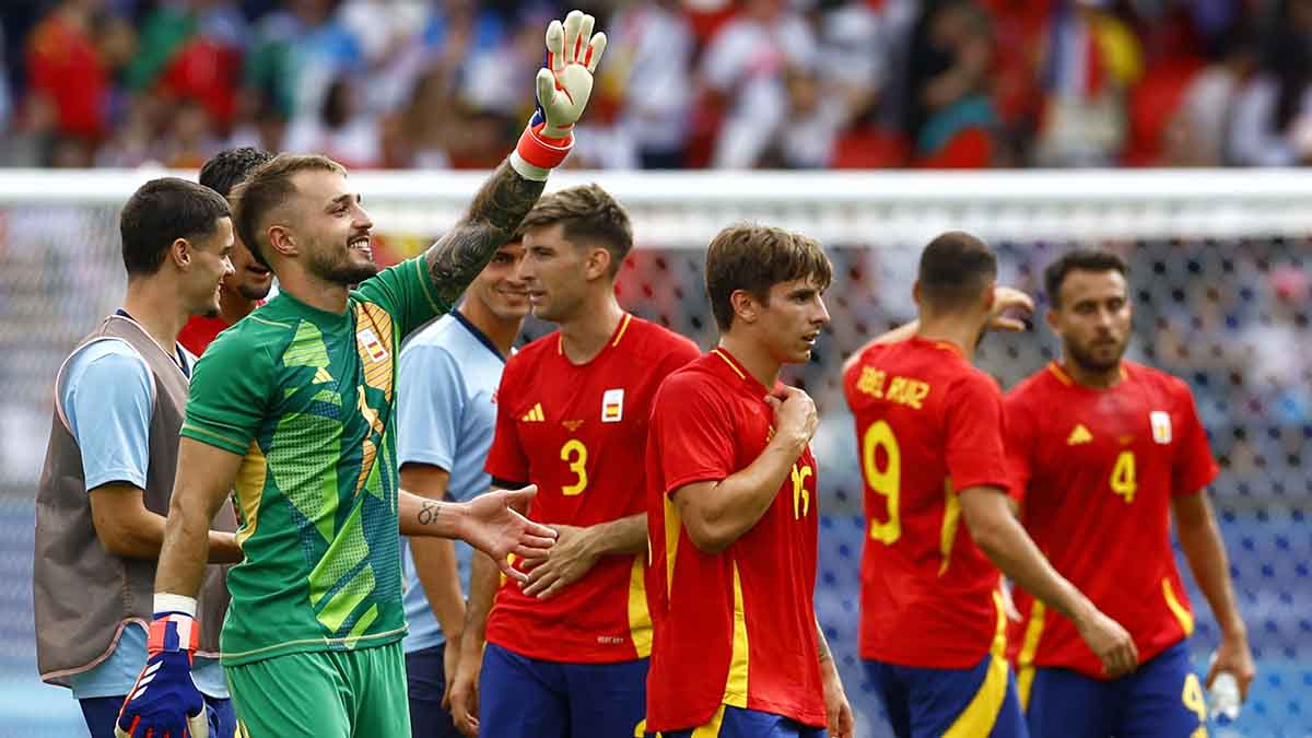 La selección de España sufre para obtener su primera victoria en los Juegos Olímpicos
