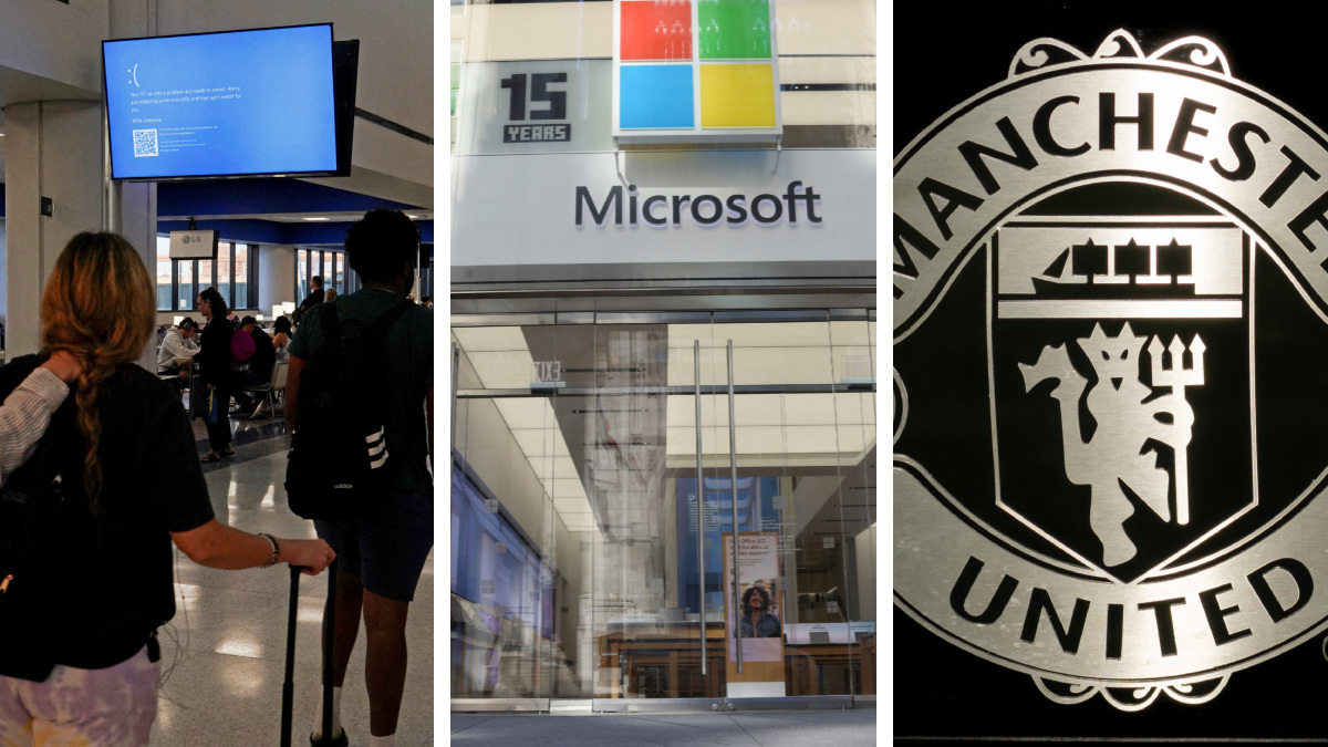 Aeropuertos, televisoras y hasta el Manchester United: 5 sectores que afectó la falla de Microsoft