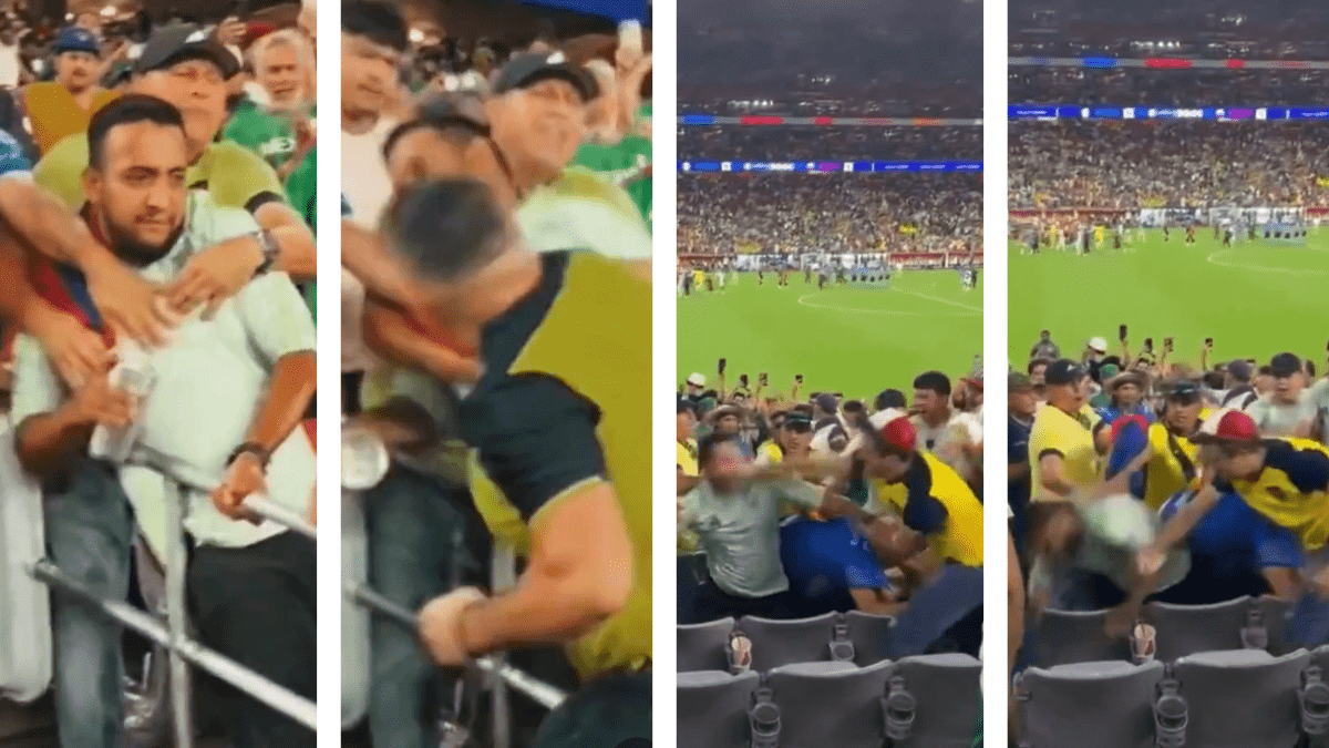 Noquean dos veces a aficionado mexicano en bronca tras el México vs Ecuador: brutales imágenes