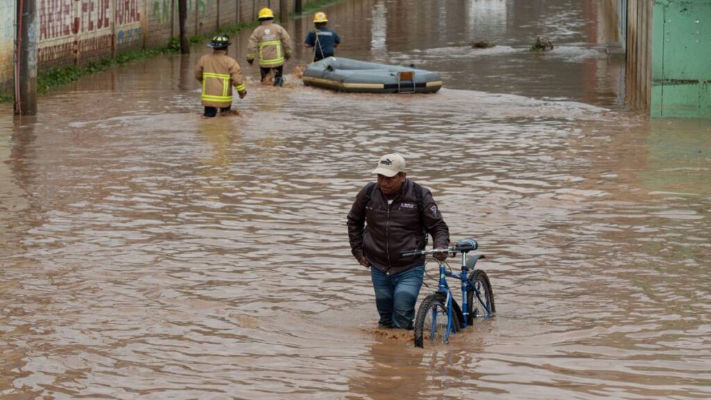 Fuertes lluvias afectan Chiapas