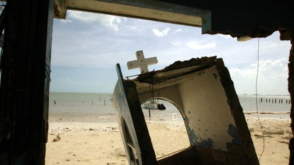 afectaciones por el huracán Wilma 2005 en Quintana Roo