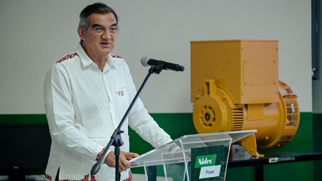 Gobernador y NIDEC anuncian inversión de 23 millones de dólares en Reynosa