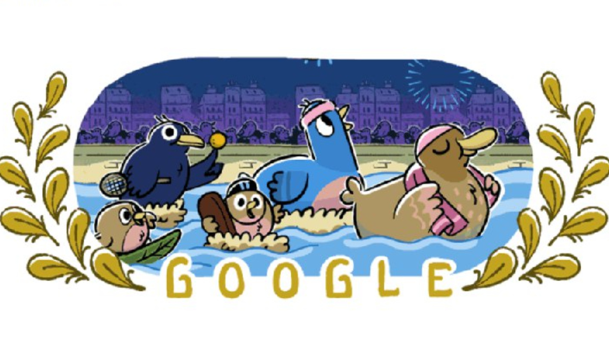 Google dedica su doodle a la inauguración de los Juegos Olímpicos Paris 2024