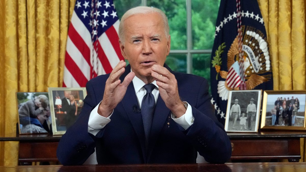 La política no debería ser un campo de la muerte: Joe Biden