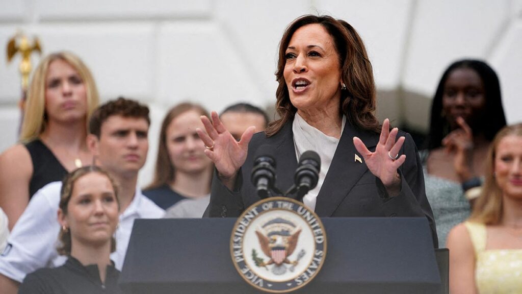 Kamala Harris debuta como candidata a la presidencia de EU en Wisconsin, un estado indeciso