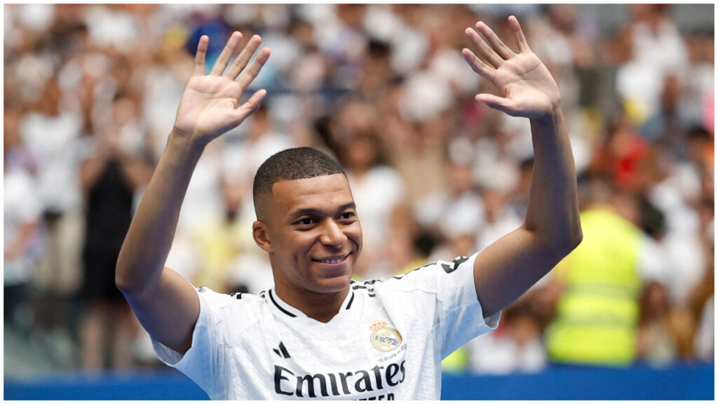 Kylian Mbappé es presentado como nuevo jugador del Real Madrid