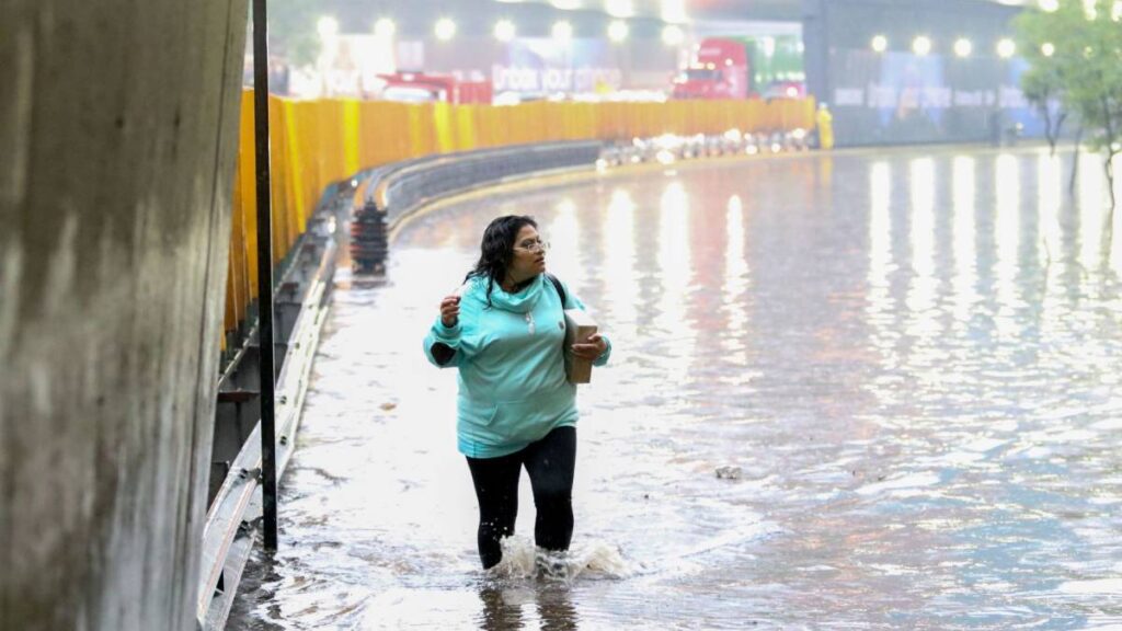 Lluvias afectan Tláhuac y CDMX