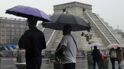 ¡A sacar el impermeable! Alertan a estas alcaldías por lluvias fuertes en CDMX