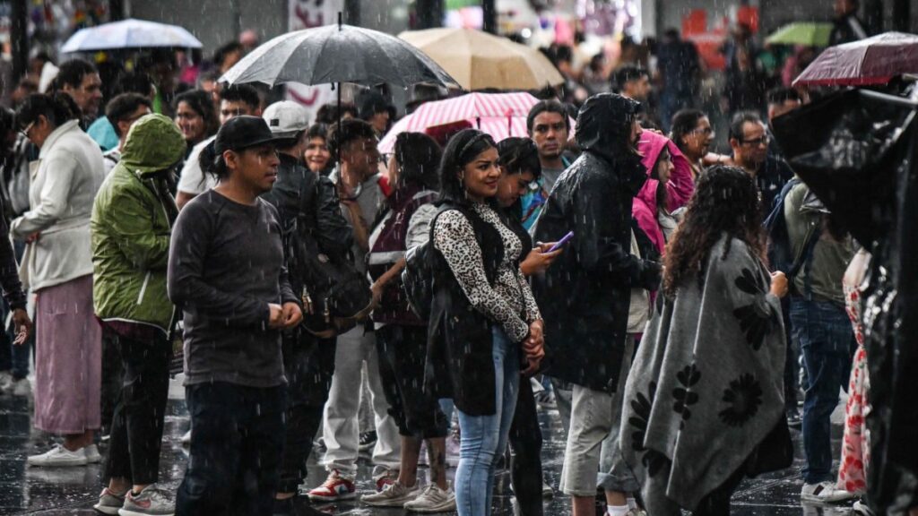 Se esperan lluvias fuertes en la CDMX