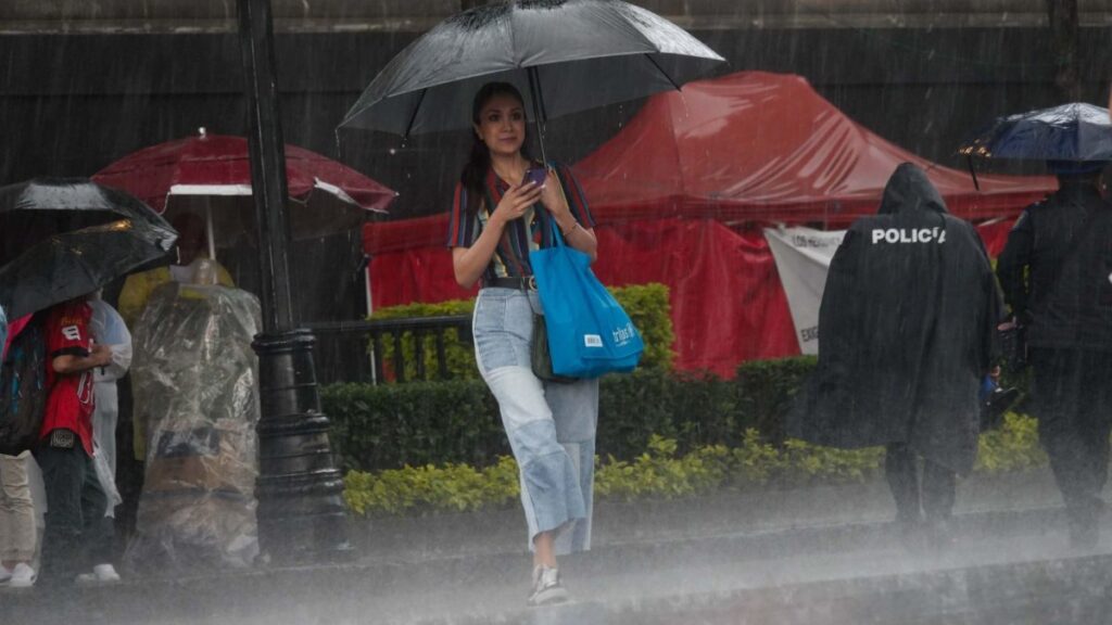 Lluvias fuertes en México