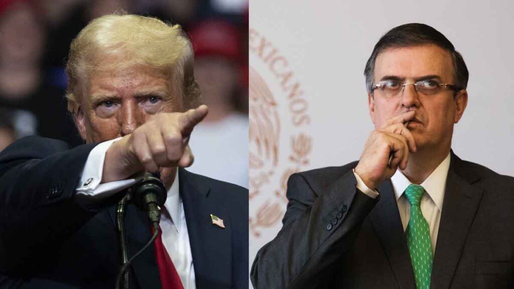 marcelo ebrard donald trump