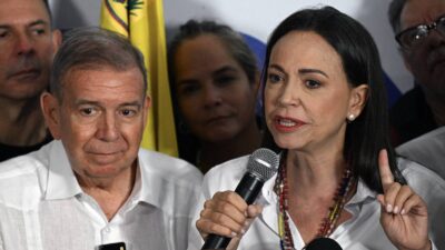 María Corina Machado asegura que Edmundo González ganó las elecciones en Venezuela