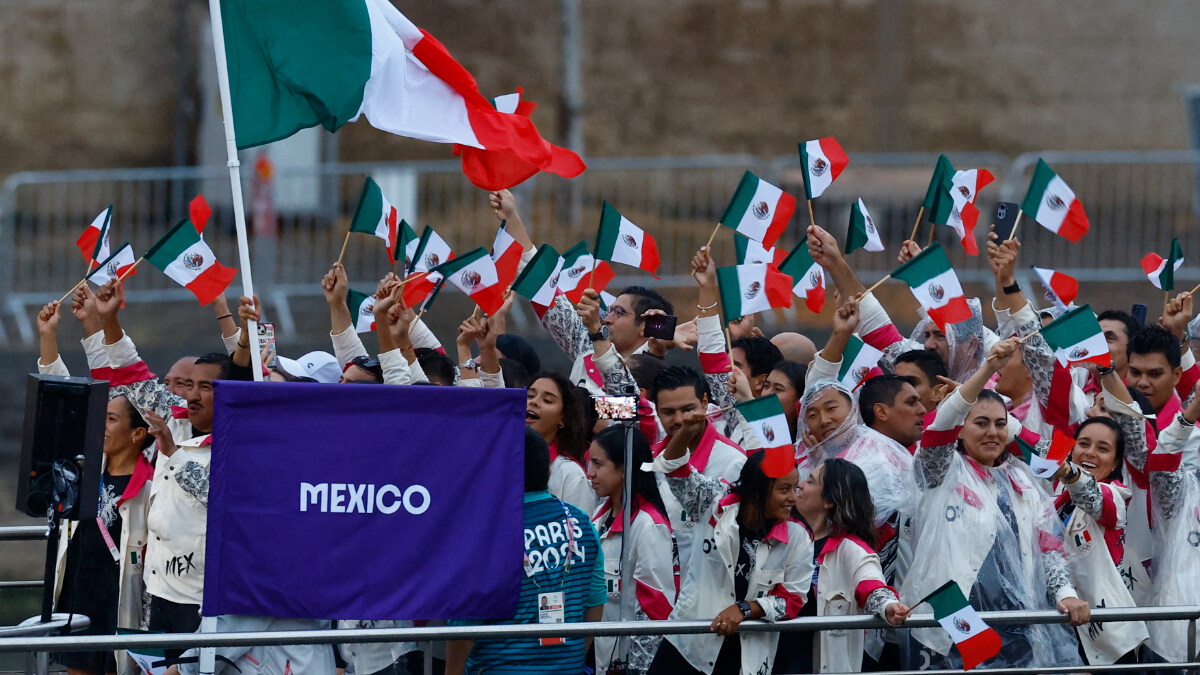 Los mexicanos en la inauguración de los Juegos Olímpicos 2024, los mejores momentos de la delegación nacional
