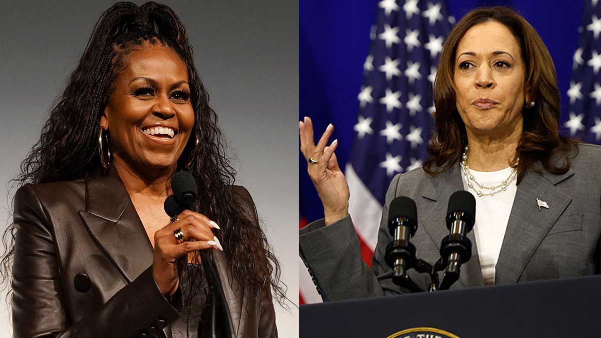 Michelle Obama o Kamala Harris superarían a Trump si Biden se retirara, según encuesta