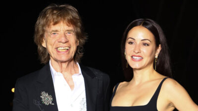 Mick Jagger y su novia
