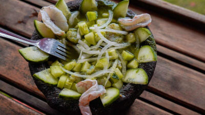 Aguachile es de los mejores platillos con pepino del mundo