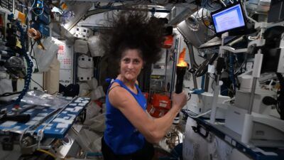 ¿Juegos Olímpicos en el espacio? Astronautas "entrenan" lejos de la Tierra