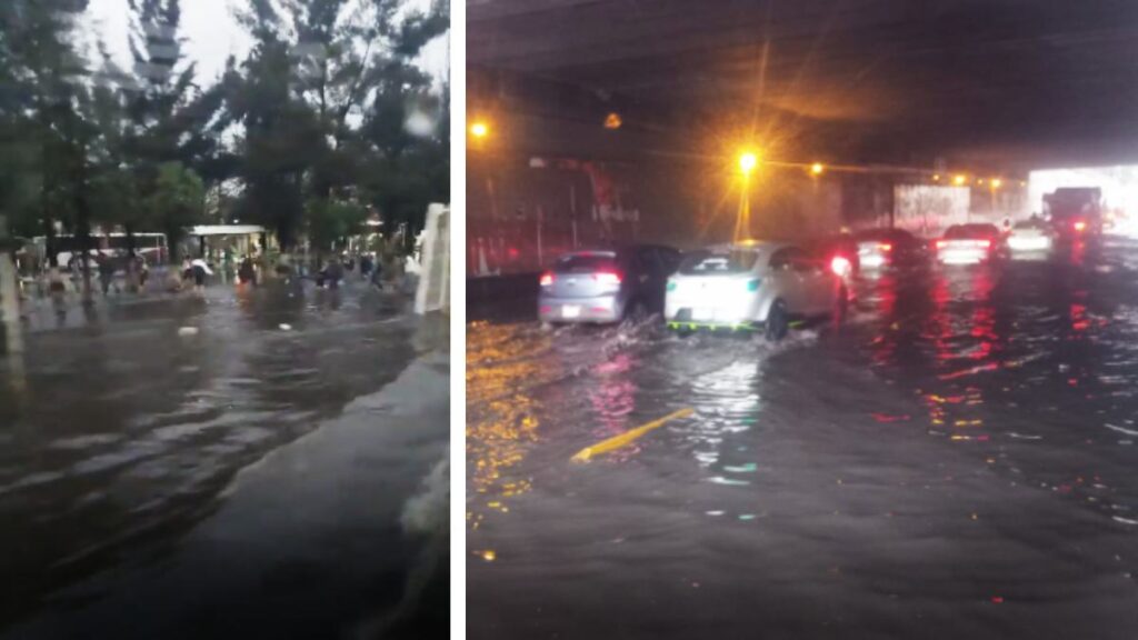 Como ha ocurrido en los últimos días, fuertes lluvias azotan en la Ciudad de México y el gobierno de la capital ya activó la alerta amarilla ante la previsión de encharcamientos sobre calles y avenidas.