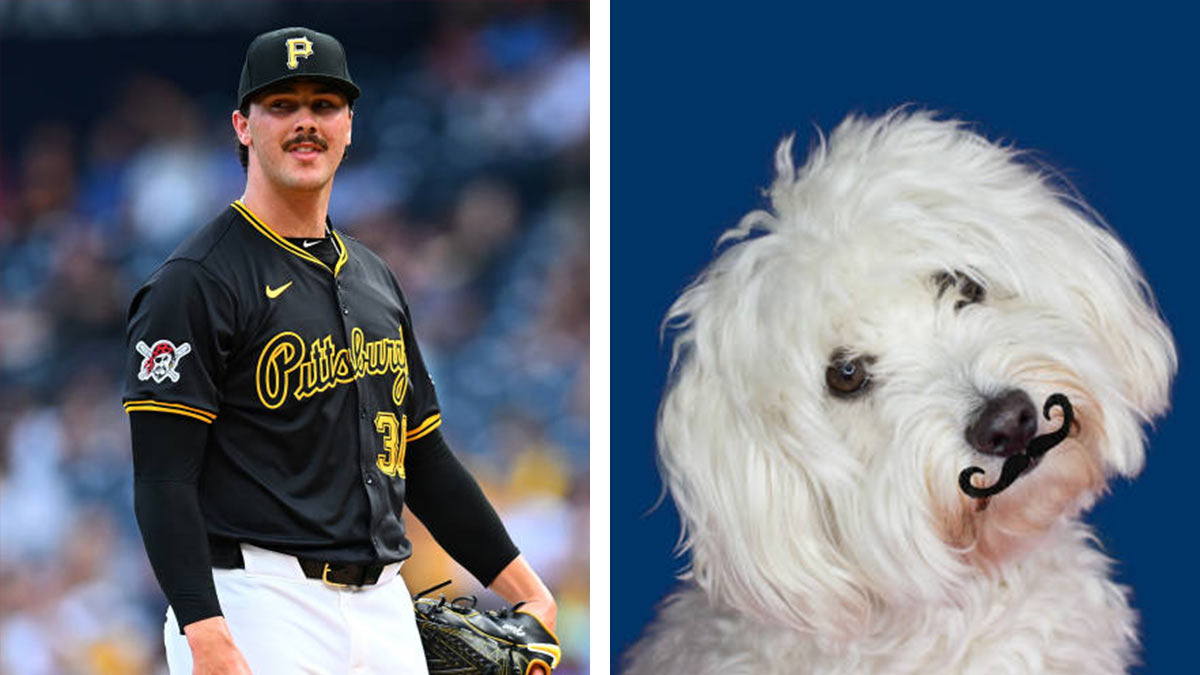 Perritos con bigote la moda que impuso Paul Skenes, de los Piratas de Pittsburgh