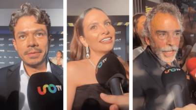 Las estrellas desfilan en la alfombra roja de los Premios Aura 2024