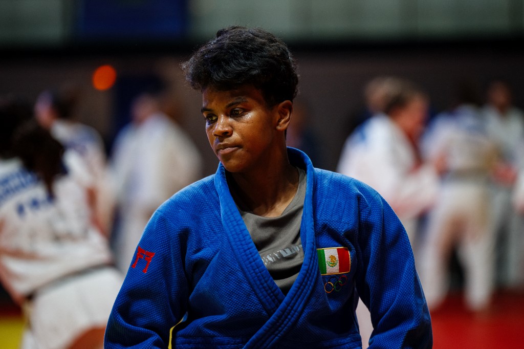 Prisca Awiti durante los Juegos Olímpicos Paris 2024