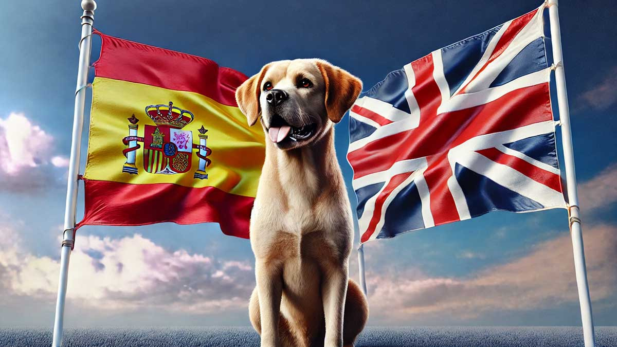 Steph Furry el perrito adivino de la Eurocopa predice el triunfo de España