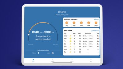 Sunsmart Global Uv App Oms Sol Solar