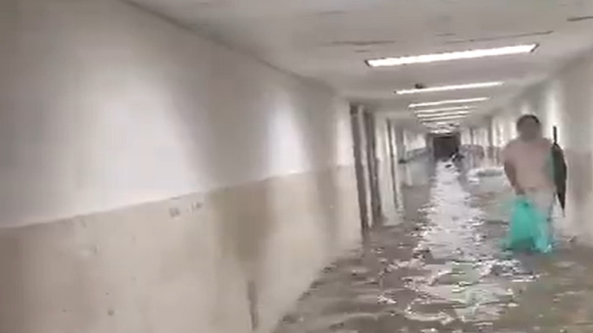 Se inunda hospital del IMSS en Madero; también hay colonias afectadas en Tampico
