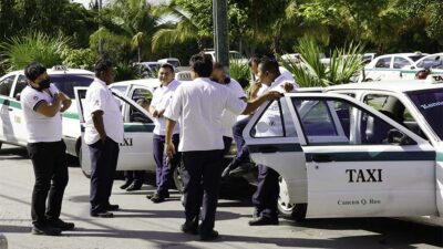 Taxistas Cancún