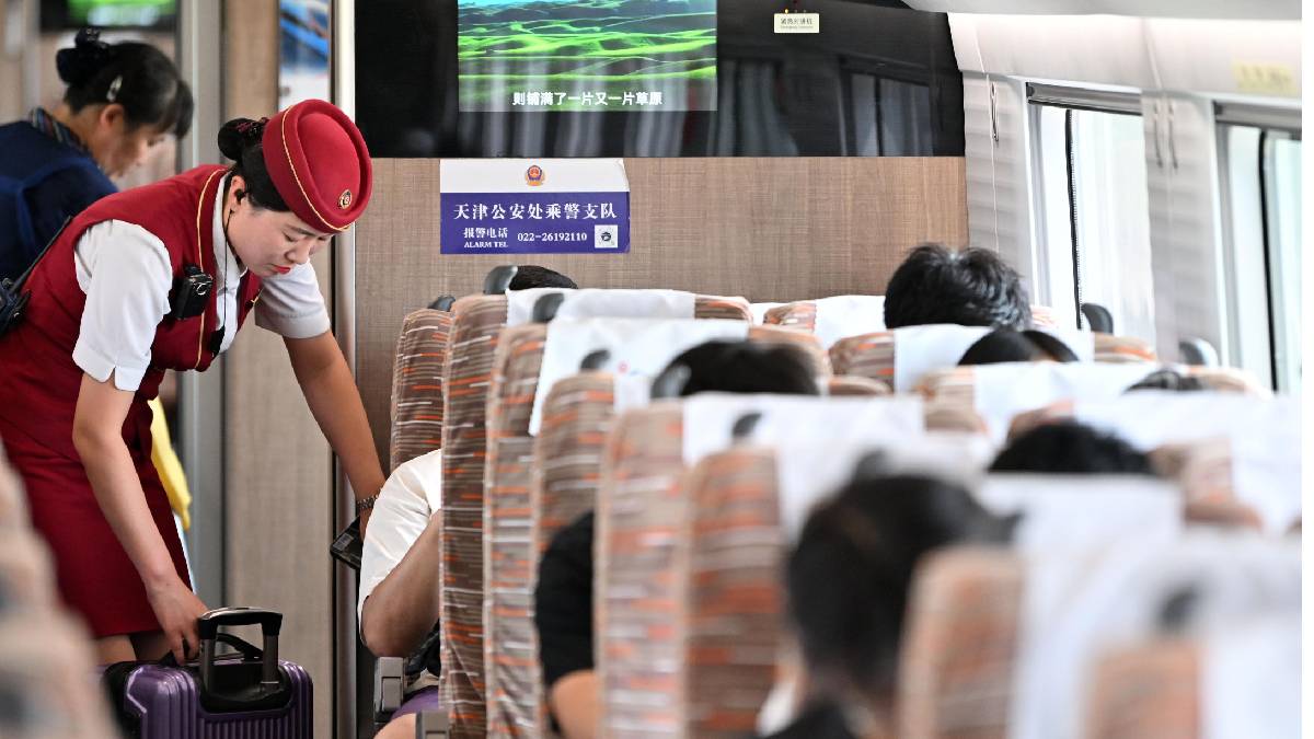 Verano de récord: Ferrocarriles chinos superan los 200 millones de viajes