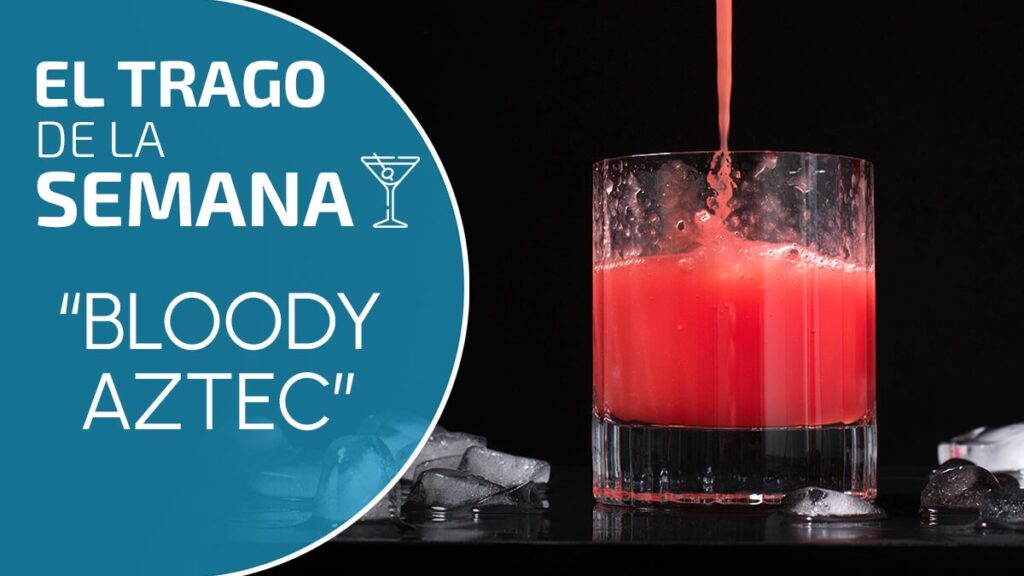 Bloody Aztec, el coctel que combina tequila con chocolate