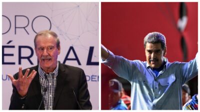 Vicente Fox y Nicolás Maduro