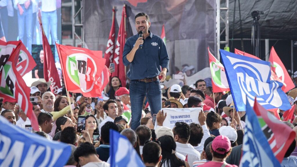 Miguel Ángel Yunes durante un evento político. Foto: Cuartoscuro