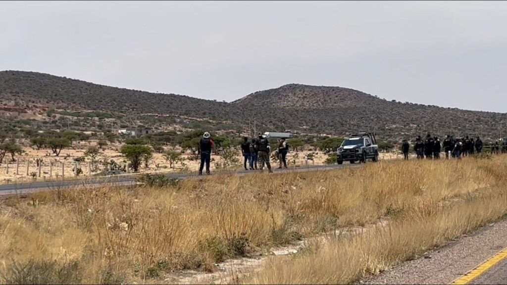 Militares se accidentan en carretera de Zacatecas