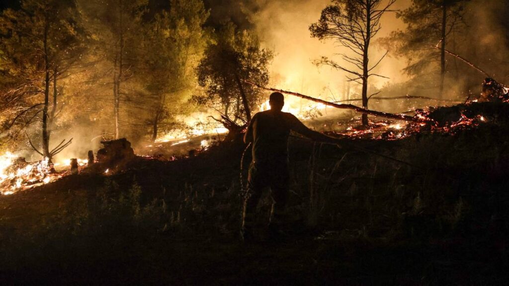 Incendio Grecia