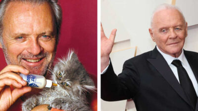 Anthony Hopkins demuestra su amor por los gatos, mostrando fotos de sus adorables michis